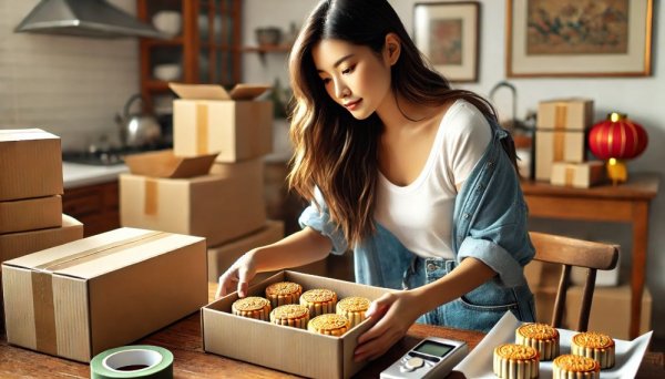 月餅快遞到馬來(lái)西亞